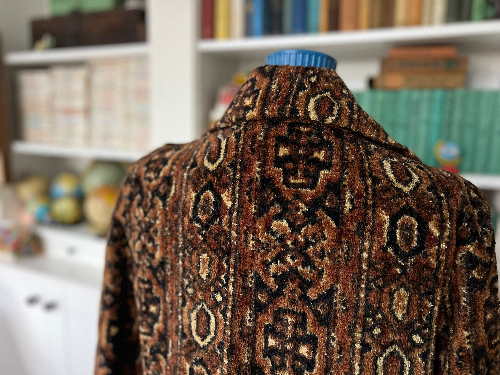 Vintage brown velvet coat hot